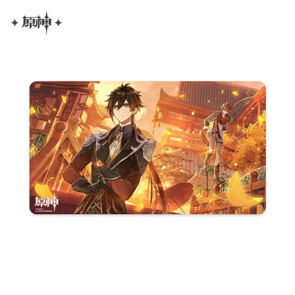 Tapis de souris Genshin Impact : Zhongli & Tartaglia